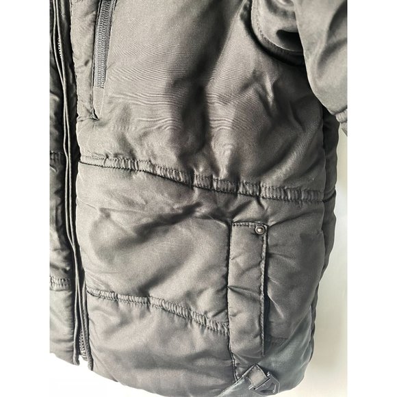 BOYS PROTECTION SYSTEM Kids hooded winter jacket, full zip, Small - Picture 6 of 7